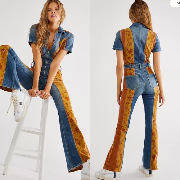 Free People Pants - Free People We the Free Hometown Coveralls